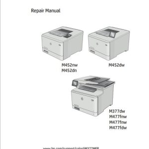 HP Color LaserJet Pro MFP M477fnw Repair Manual