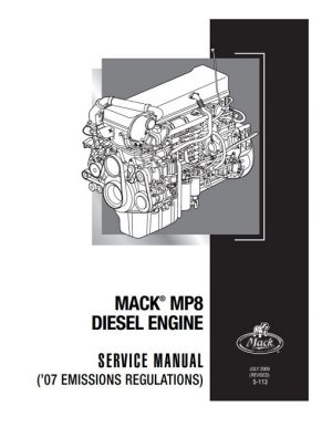 2009 Mack MP8 Diesel Engine Service Manual