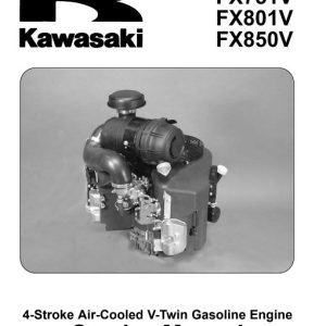 Kawasaki FX751V,FX801V,FX850V Service Manual