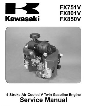 Kawasaki FX751V,FX801V,FX850V Service Manual