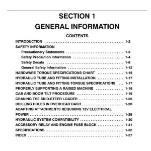 New Holland L565 LX565 LX665 Loaders Service Manual