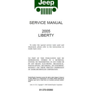 2002-2006 Jeep Liberty Service Manual