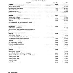 Case 821C Wheel Loader Service Manual