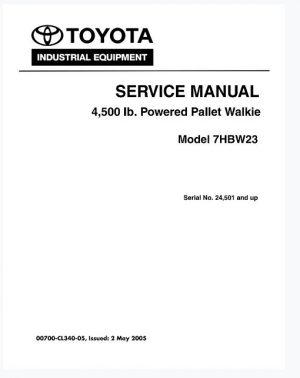 Toyota 7HBW23 Service Manual