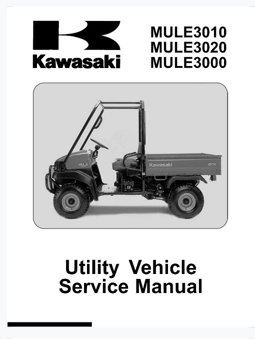 Kawasaki MULE3010 MULE3020 MULE3000 Service Manual