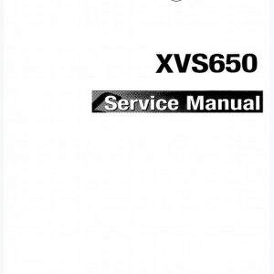 Yamaha XVS650 V-Star Service Manual