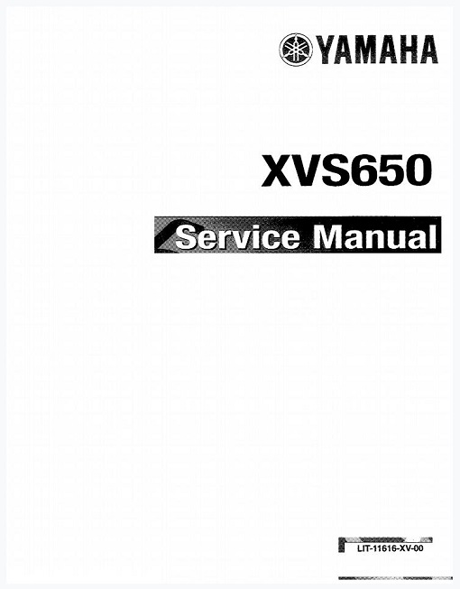 Yamaha XVS650 V-Star Service Manual