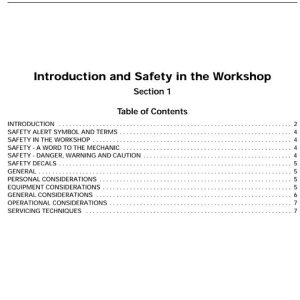 Massey Ferguson Mf3600 Mf 3600 Series Tractor Service Repair Manual