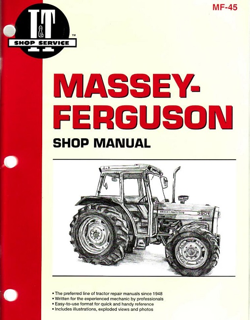 Massey Ferguson MF-45 Tractor Shop Manual