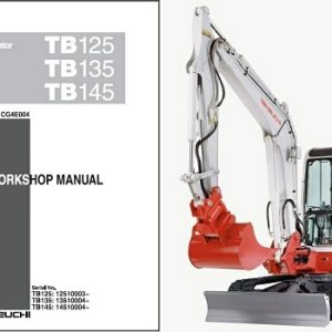 takeuchi tb135 service manual