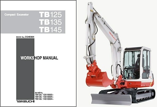 takeuchi tb135 service manual