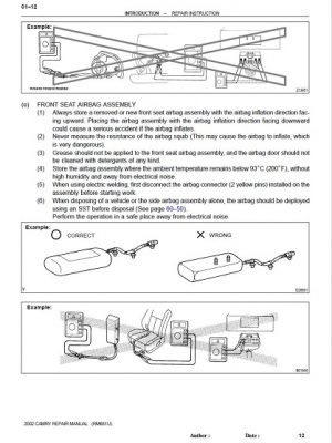 Toyota Camry 2002-2006 Service Repair Manual
