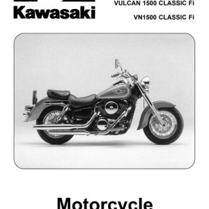 2000-2008 Kawasaki Vulcan 1500 Classic Fi Service Manual