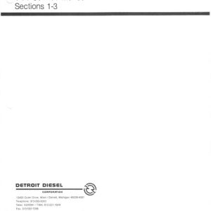 Detroit Diesel Engines V-71 Service Manual