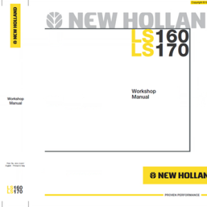 New Holland LS160 LS170 Skid Steer Service Manual