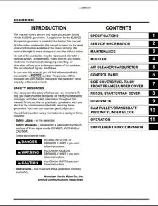 HONDA EU2200I PARTS MANUAL PDF FREE DOWNLOAD visual data 3