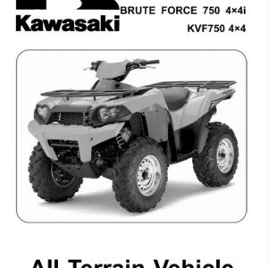 2008-2011 Kawasaki Brute Force 750 4x4i, KVF750 4x4 Service Manual