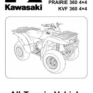 2003-2013 Kawasaki Prairie 360, KVF 360 Service Manual