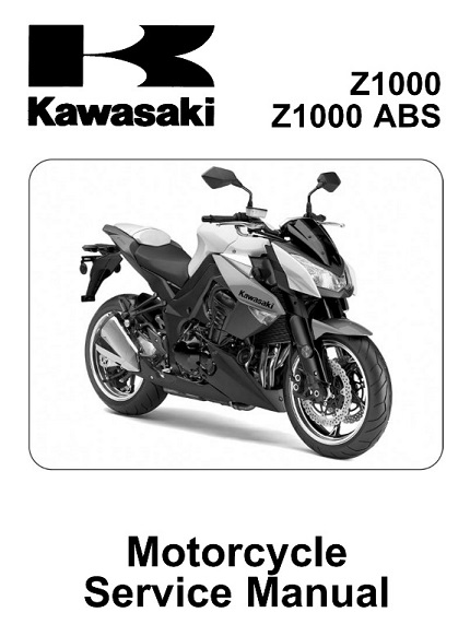 2010-2013 Kawasaki Z1000, Z1000 ABS pdf