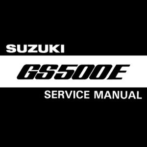 1989-1999 Suzuki GS500E Service Repair Manual