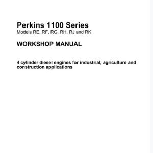 Perkins 1100 Series Engines Service Repair Manual