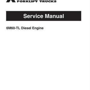 Mitsubishi FD80N FD90N Forklift Trucks Service Manual
