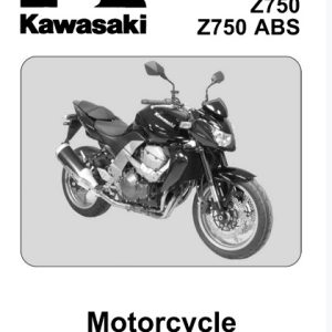 Kawasaki Z750, Z750 ABS Service Manual 2007-2012