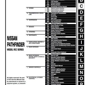 Nissan Pathfinder 2014 Service Repair Manual