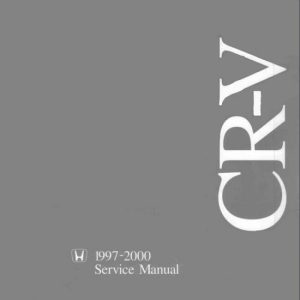1997-2001 Honda CRV RD1 RD2 RD3 Service Manual