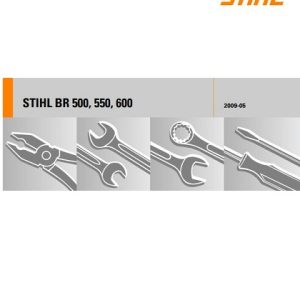 Stihl Br 500 550 600 Service Manual