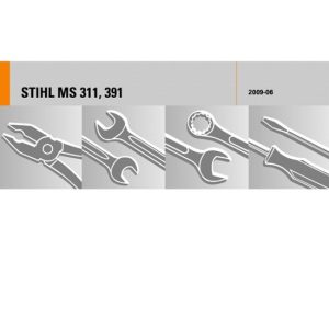 Stihl MS 311, MS 391 Service Repair Manual