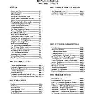 Cameco SP1800B Loader Service Manual