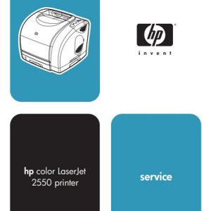 Hp Color LaserJet 2550 Service Repair Manual