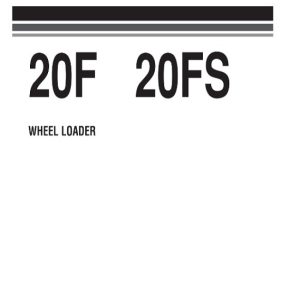 Komatsu WA400-5H Wheel Loader Service Shop Manual