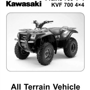 2004-2006 Kawasaki Prairie 700, KVF 700 Service Manual