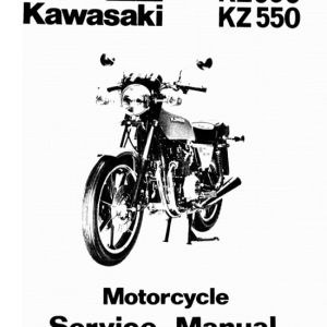 1979-1981 Kawasaki KZ400 KZ500 KZ550 Service Manual