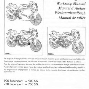 Ducati 750 900 ss 1975-1977 Service Repair Manual