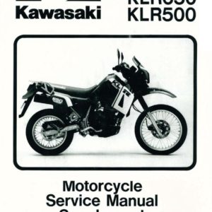 Kawasaki KLR650,KLR500 Service Repair Manual