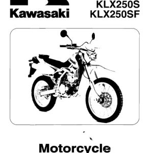 Kawasaki KLX 250 S/SF 2008-2009 Service Repair Manual