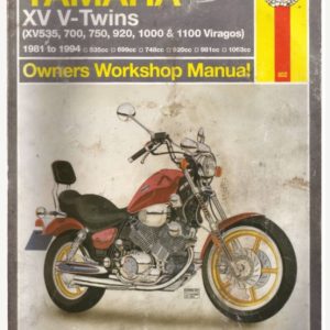Yamaha XV 535 700 750 920 1000 1100 Viragos 81 94 Service Manual
