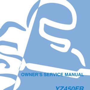 2003 Yamaha YZ450FR Service Repair Manual