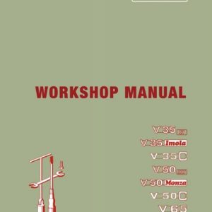 Moto Guzzi v35 v65 florida Service Repair Manual
