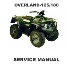 Aeon Overland 125 180 ATV Service Repair Manual