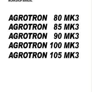 Deutz Fahr Agrotron 80 85 90 100 105 MK3 Tractor Service Repair Manual