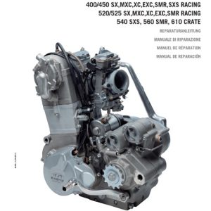 Ktm 250 400 450 520 525 Sx Exc 2000 2006 Service Manual