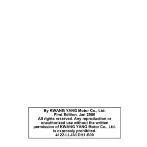 Kymco People, People S 250 Service Repair Manual