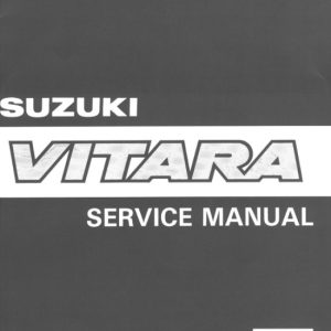 1988-1998 Suzuki Vitara JX JLX Service Repair Manual