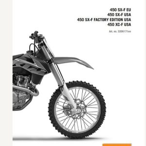 2014 Ktm 450 Sx-f, 450 Xc-f Factory Edition Repair Manual