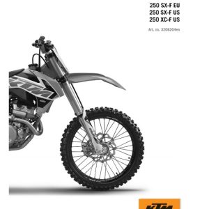 2015 Ktm 250 Sx-f, 250 Xc-f Repair Manual