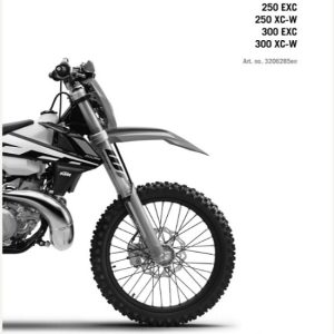 2017 KTM 250 300 EXC XCW Six Days Service Repair Manual